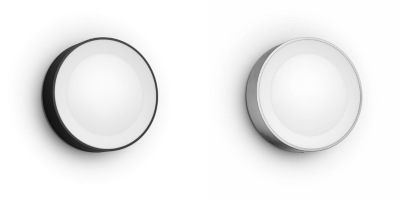 Philips Hue Daylo in both black and stainless steel finishes
