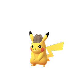 Pokemon Go 025 Pikachu Detective Male