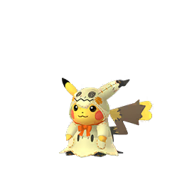 Pokemon Go 025 Pikachu Mimikyu Female