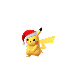 Pokemon Go 025 Pikachu Santa Male