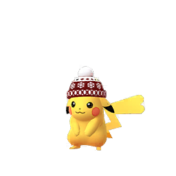 Pokemon Go 025 Pikachu Snow Female