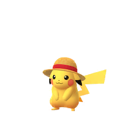 Pokemon Go 025 Pikachu Sunhat Male