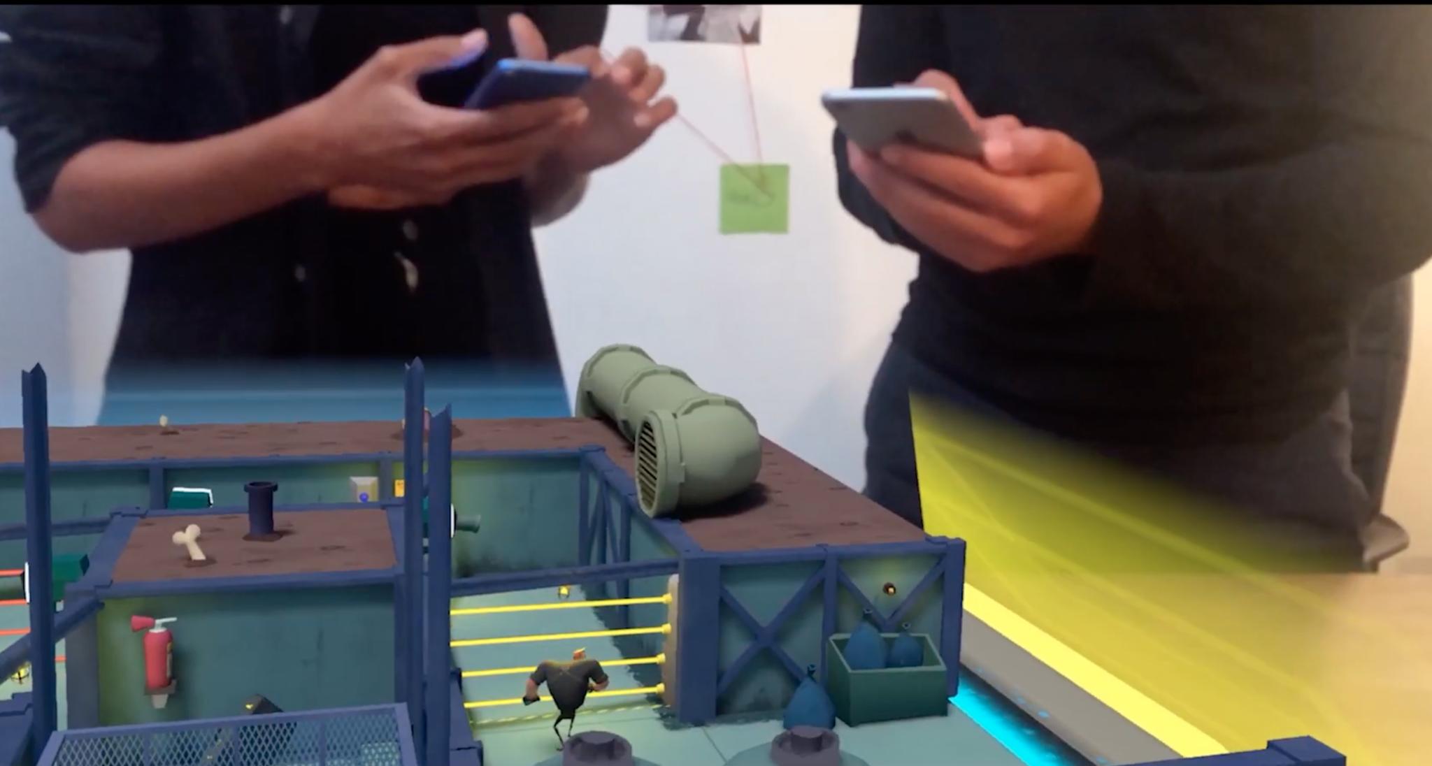 Augmented reality game Secret Oops! sneaks onto Apple Arcade