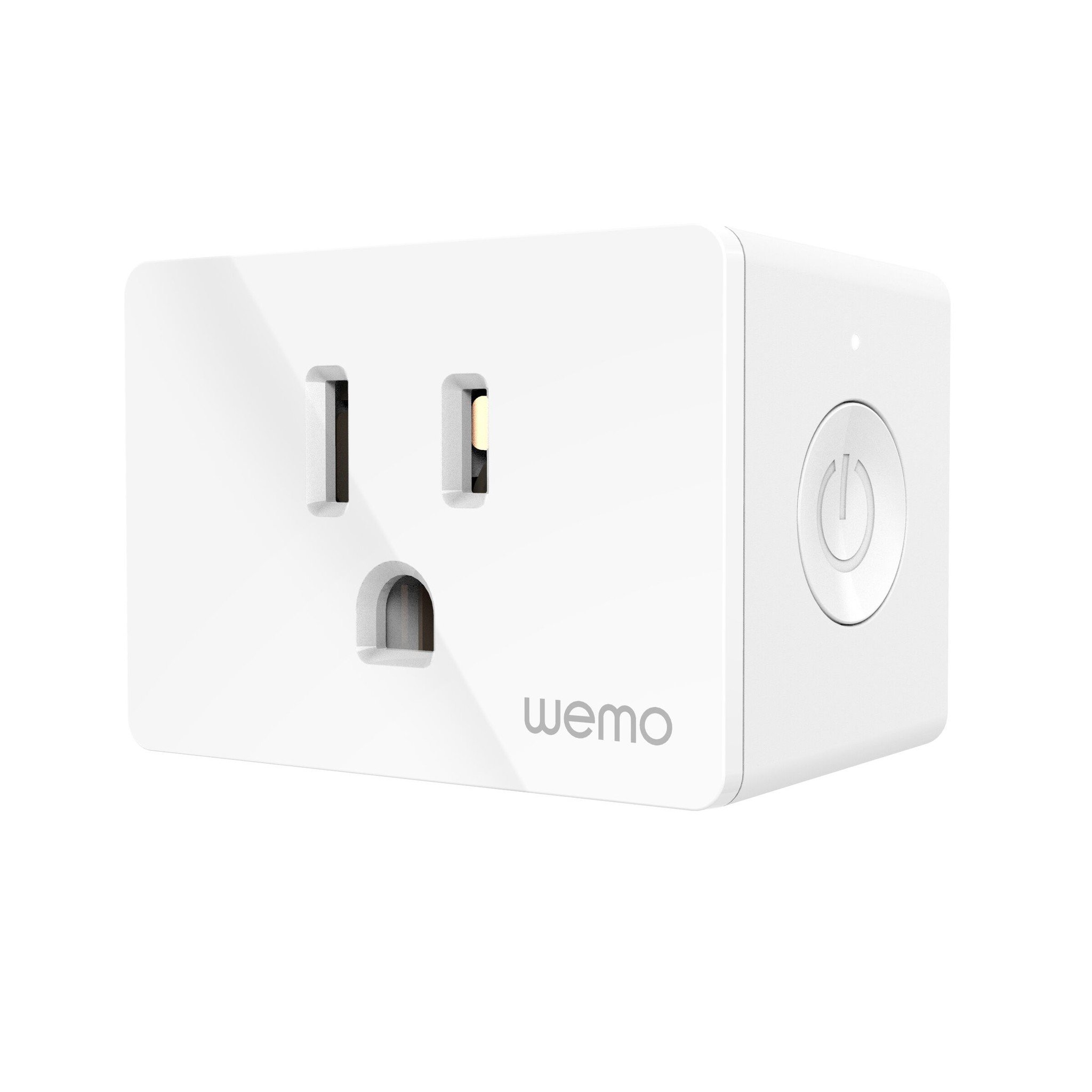 Wemo Wi-Fi Smart Plug on a white background