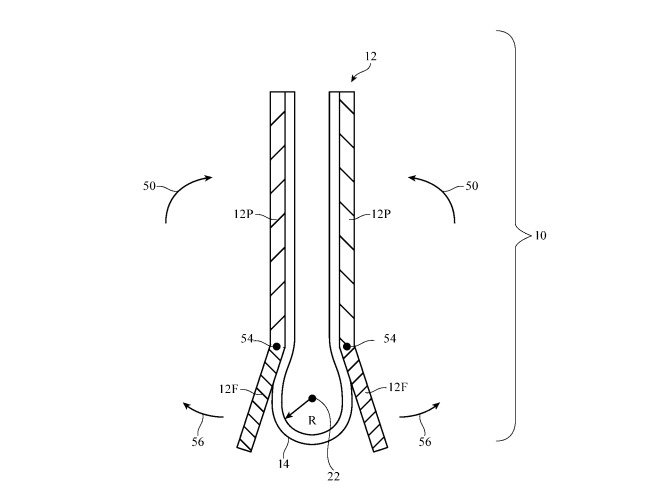 Apple foldable patent