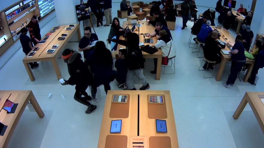 Apple Store Thefts Security Image