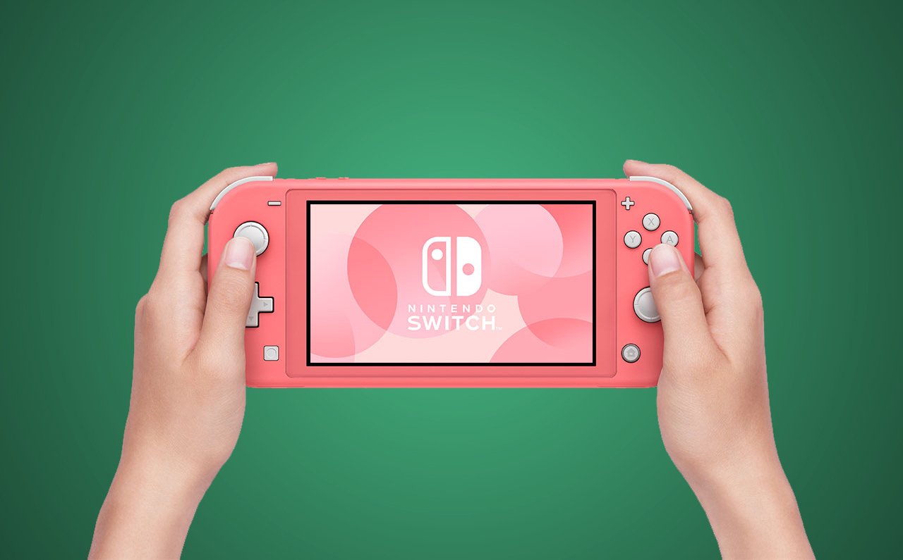 Coral Pink Switch Lite