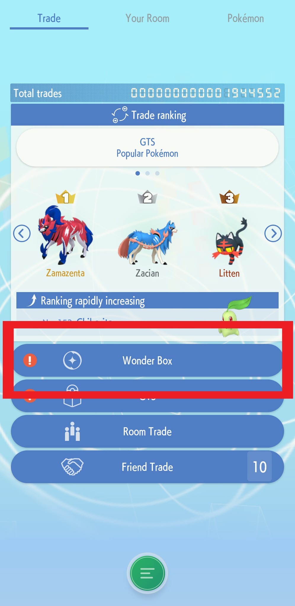 Pokemon Home How To Wonder Trade