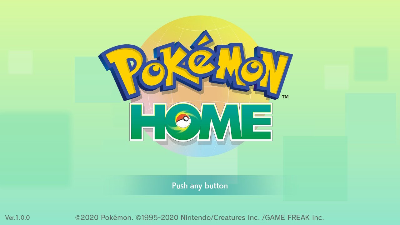 Pokemon Home Switch