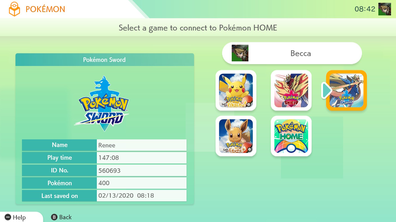 Pokemon Home Transfer To From Sword Shield
