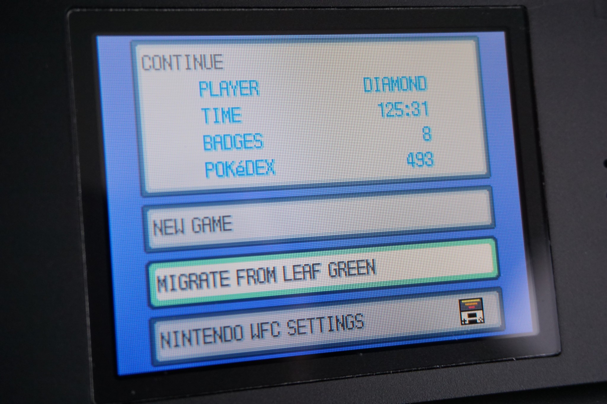Pokemon Migrate From Leafgreen