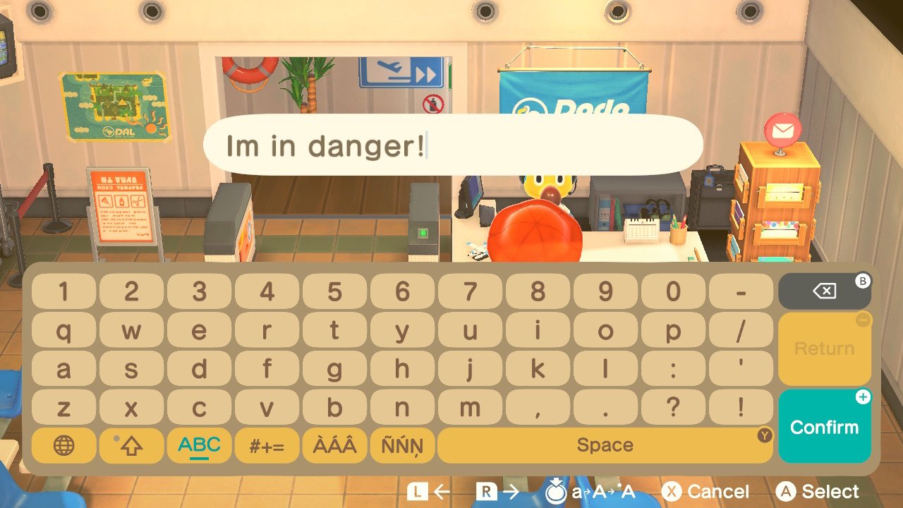 Animal Crossing Chat Direct Message