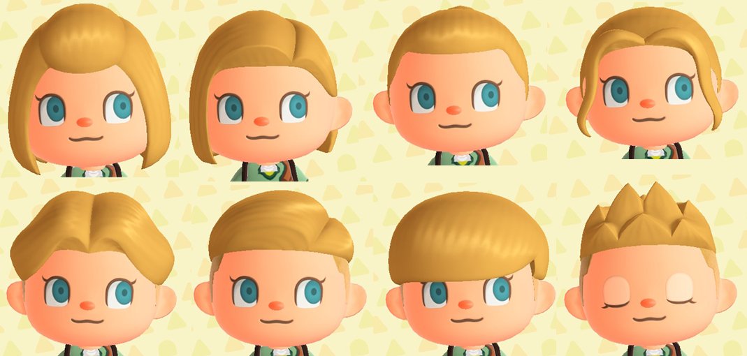 Animal Crossing Hairstyles Cool