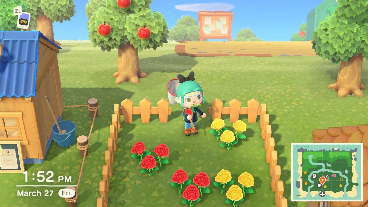 Animal Crossing New Horizons Flower Garden