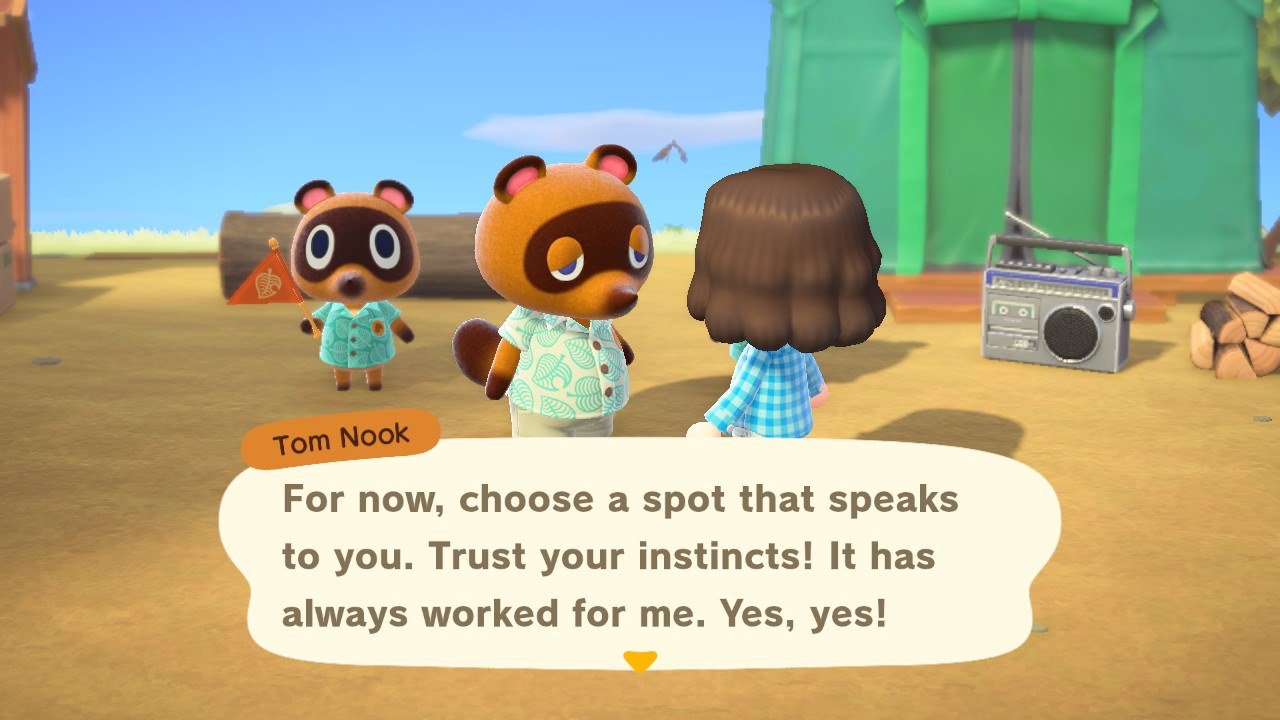 Animal Crossing New Horizons Instincts