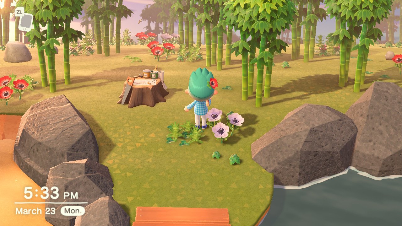 Animal Crossing New Horizons Island Бамбук