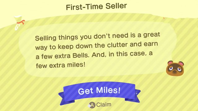 Animal Crossing New Horizons Nook Miles