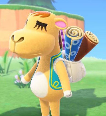 Animal Crossing New Horizons Switch Confirmed Characters Saharah