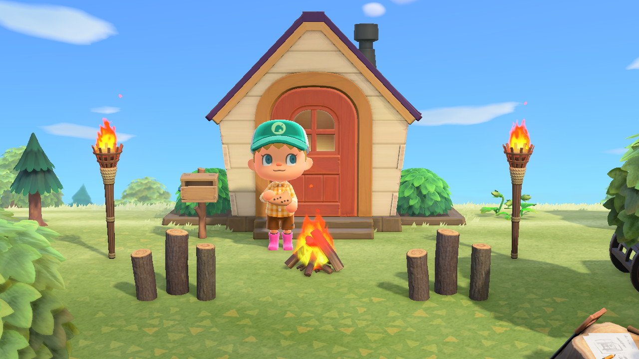 Улучшенная палатка Animal Crossing New Horizons