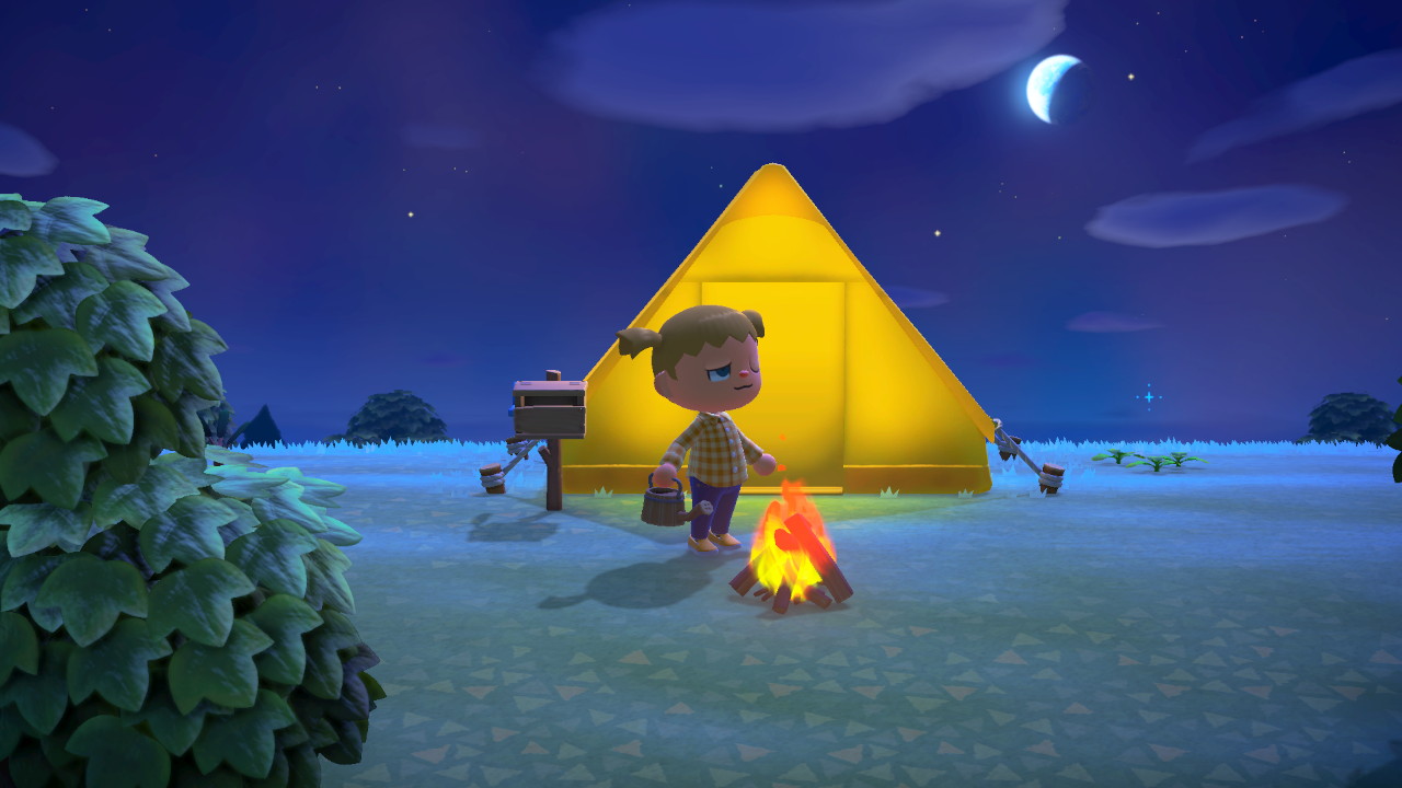 Animal Crossing New Horizons Upgrade Tent To House