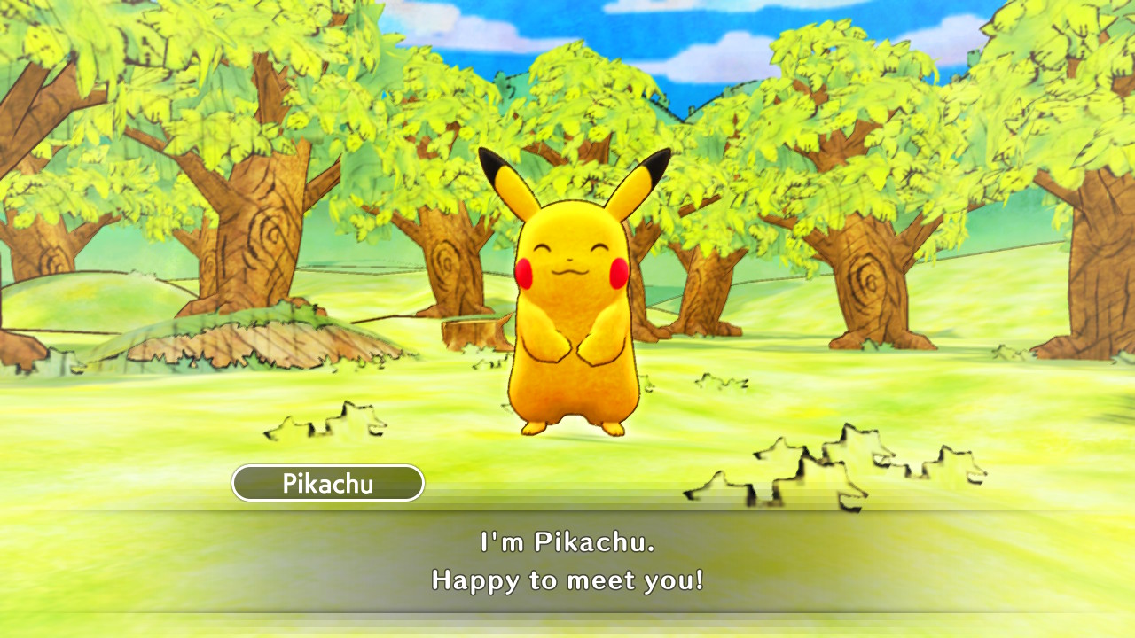 Pokemon Mystery Dungeon Pikachu Nice To Meet You