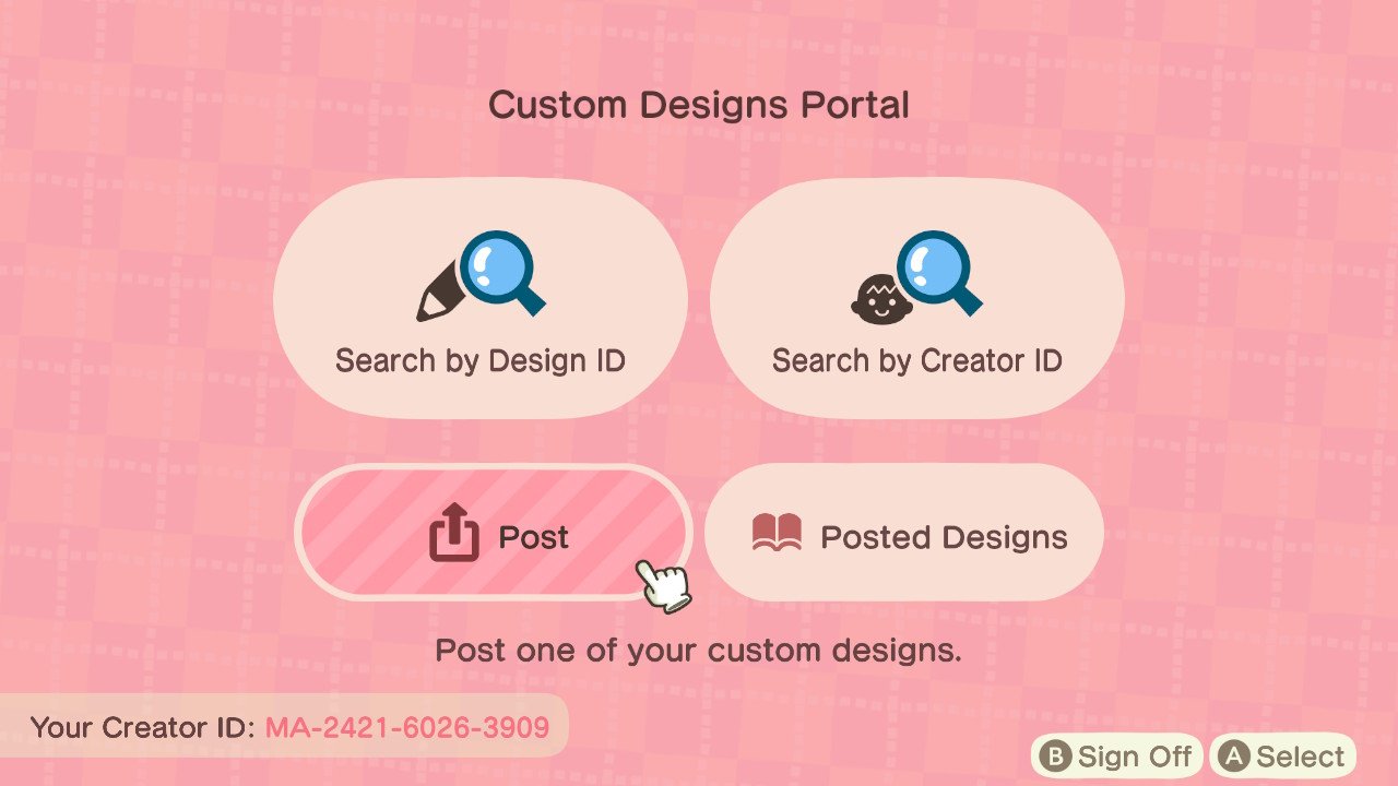 How to share your designs in ACNH: Acnh Creator Ids Design Ids