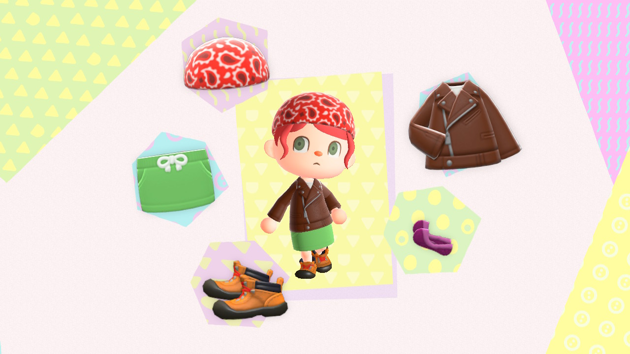 Animal Crossing New Horizons Label Outfit