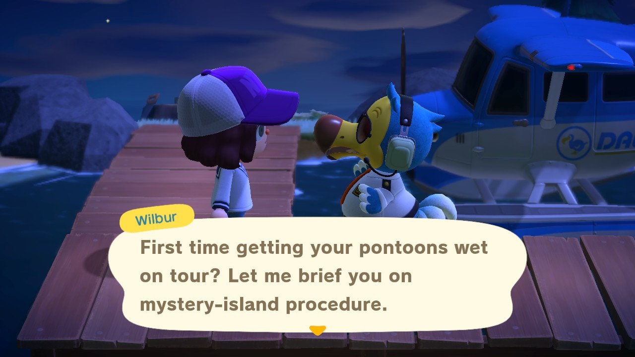 Animal Crossing New Horizons Mystery Island Tours