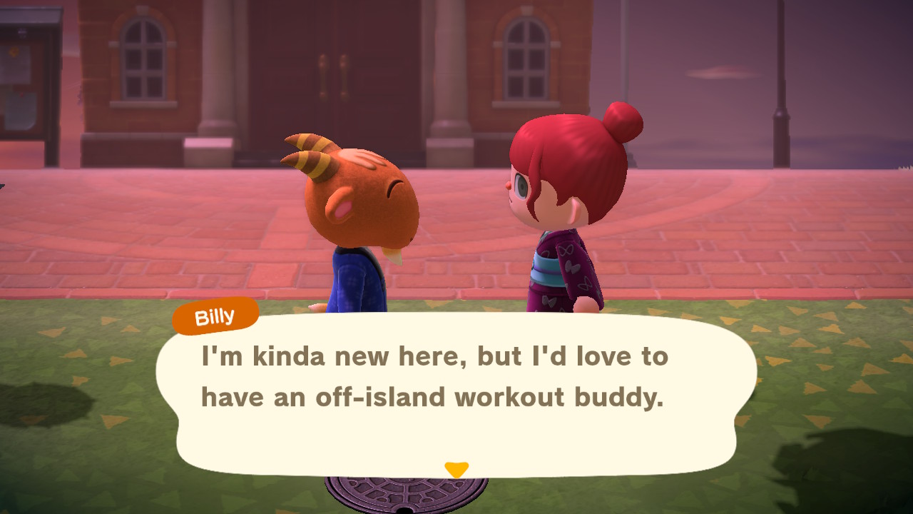Animal Crossing New Horizons Personalities Jock Billy