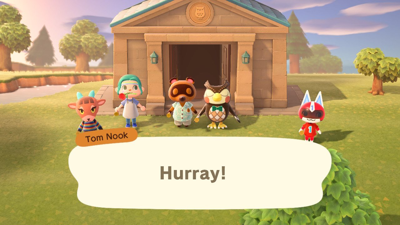 Animal Crossing New Horizons, начиная с жителей деревни
