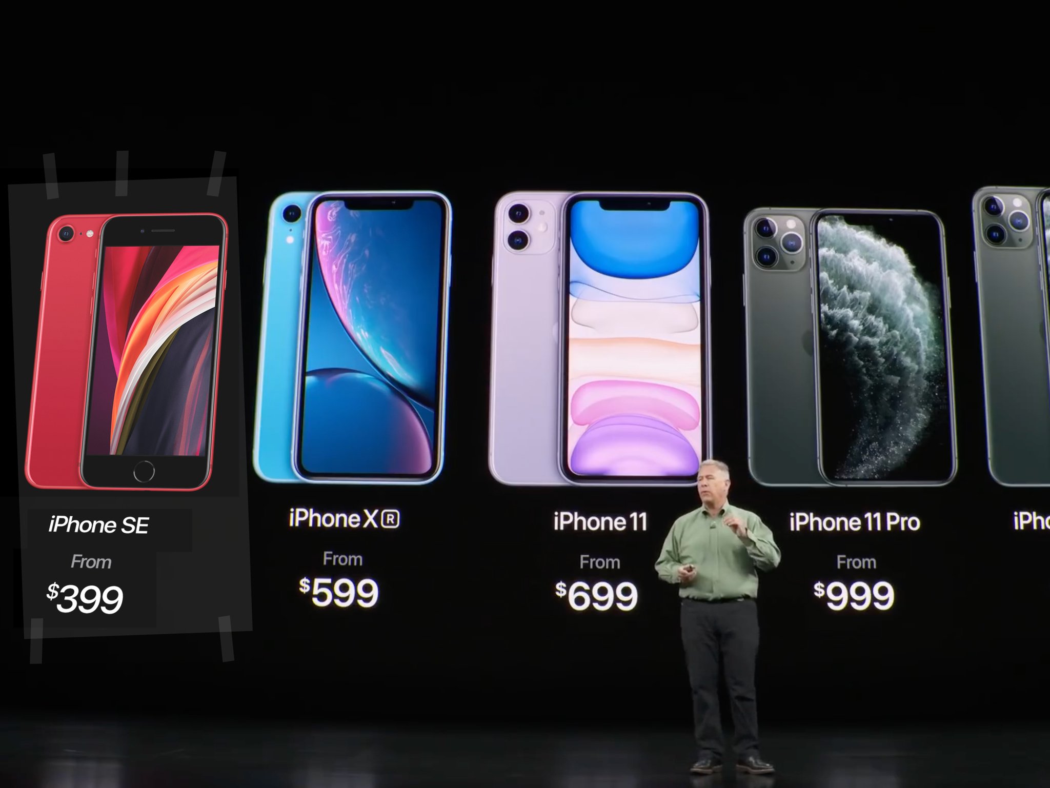 Apple Fake Iphone Se Slide