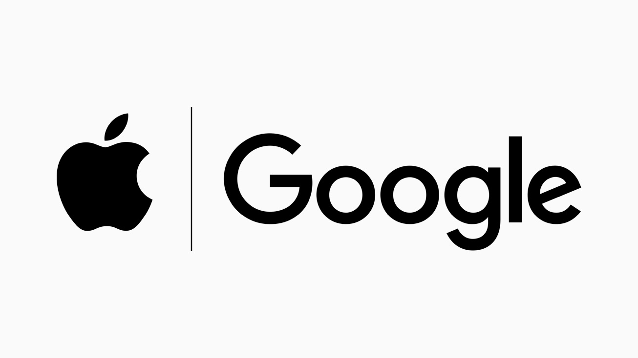 Apple and Google's logo