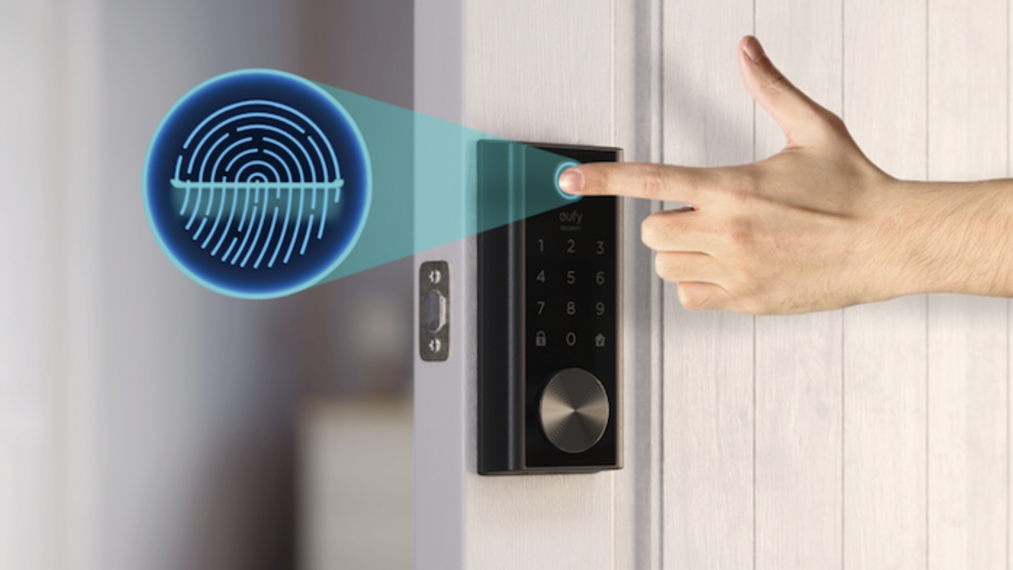 Eufy Smart Lock Touch fingerprint recognition