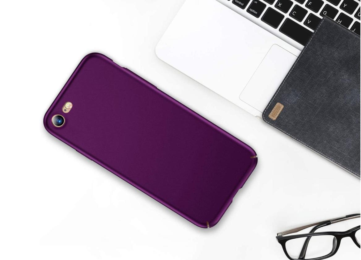 TORRAS Slim Fit iPhone SE Case 2020 in purple