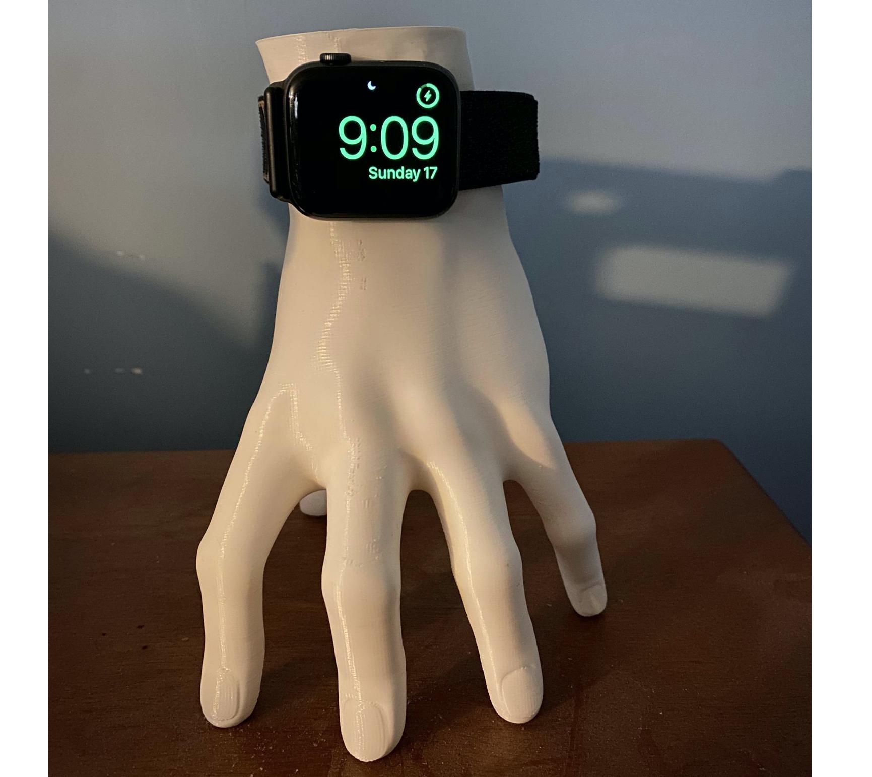 3d Printed Hand Apple Watch Charger