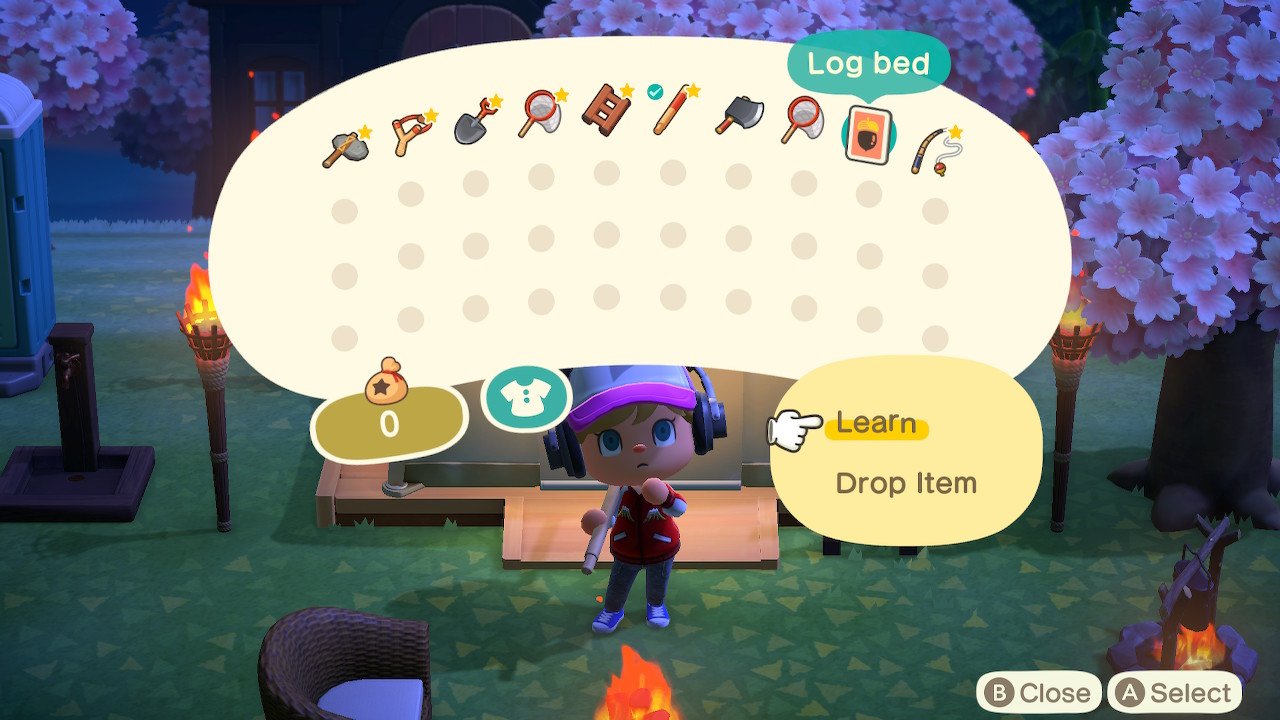 Acnh How To Scan Amiibo: Agree to the camper's request and craft them the item they want