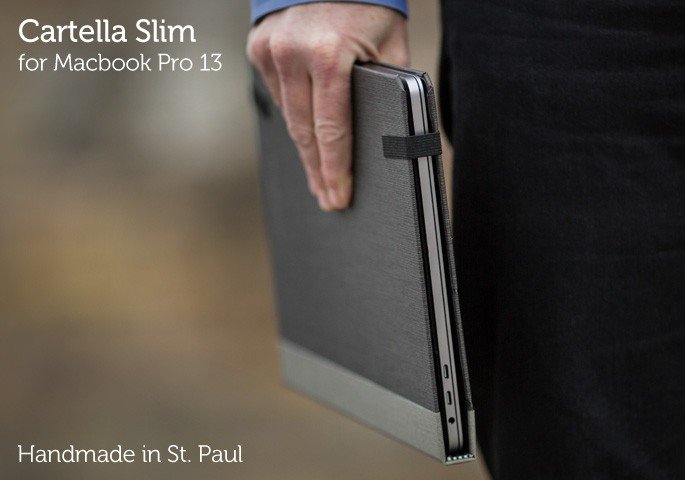 Key Cartella Slim 13 Macbook Pro Case