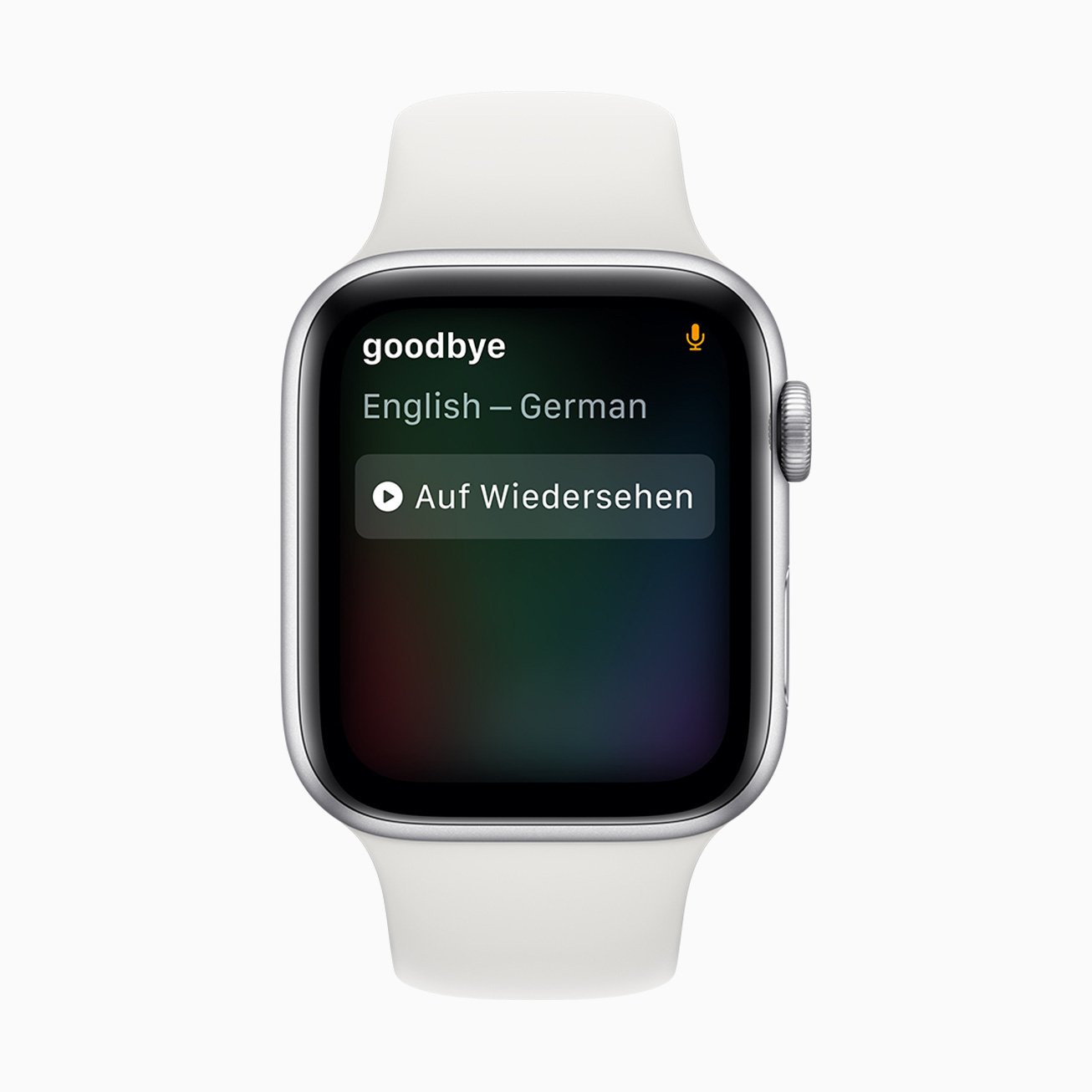 Apple Watch watchOS 7 Siri Translate