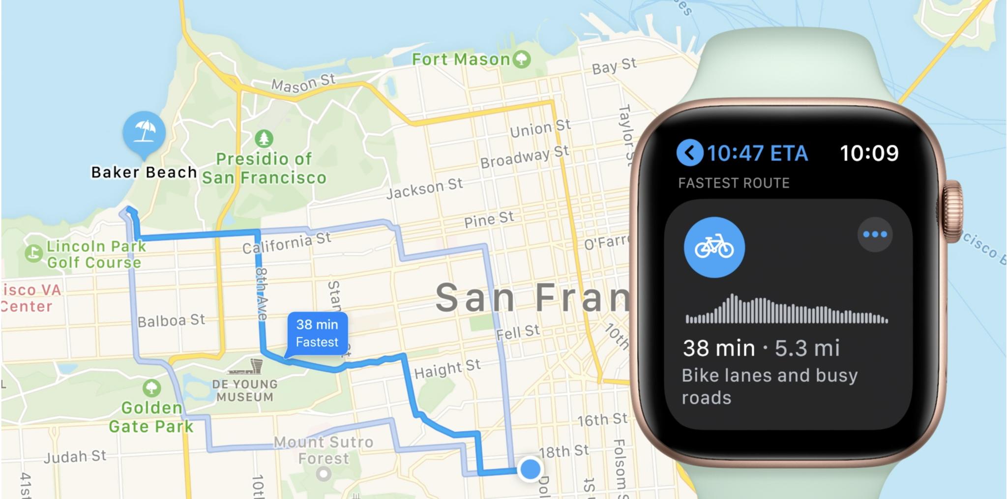 Cycling on watchOS 7