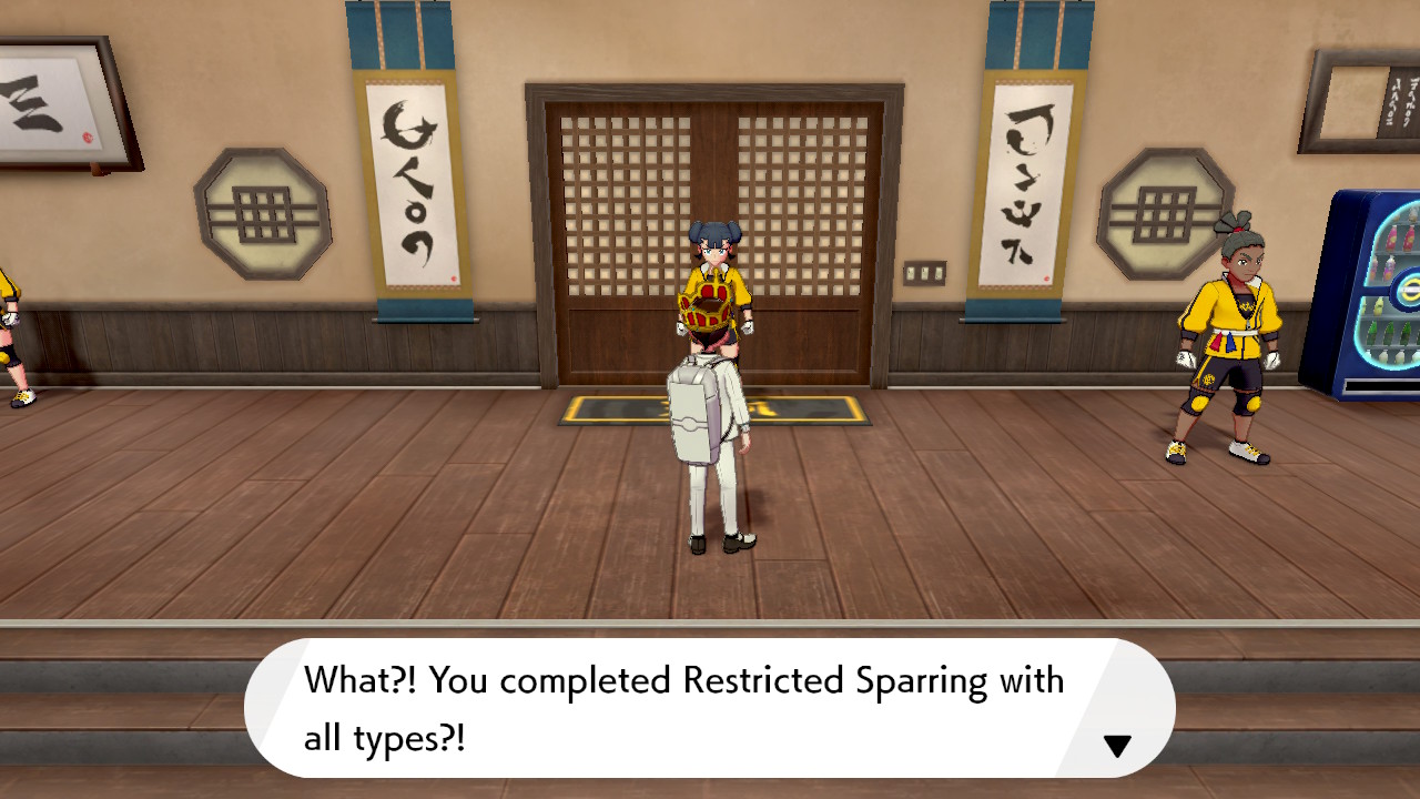 Pokemon Restricted Sparring Win