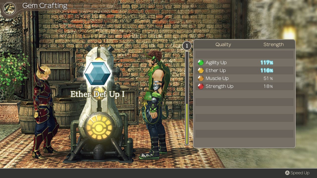 Xenoblade Chronicles Gem Crafting Furnace