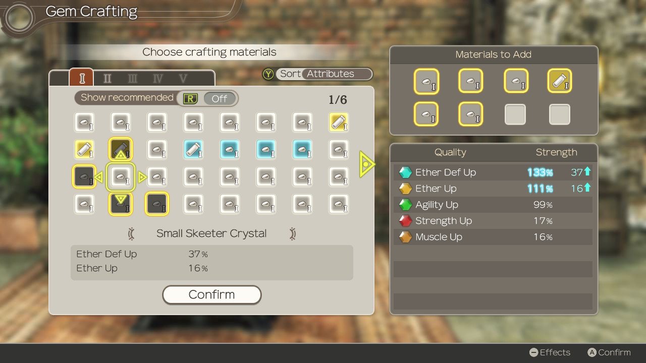 Xenoblade Chronicles Gem Crafting Furnace