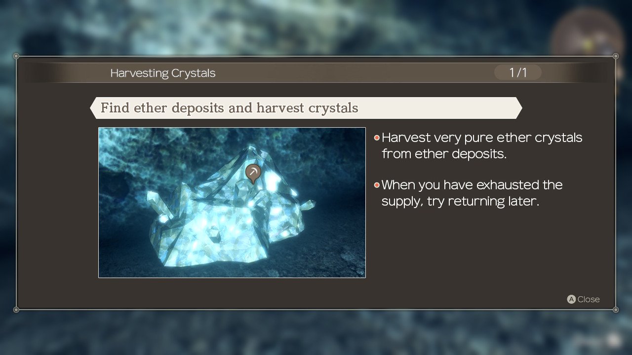 Xenoblade Chronicles Mining Ether Crystals