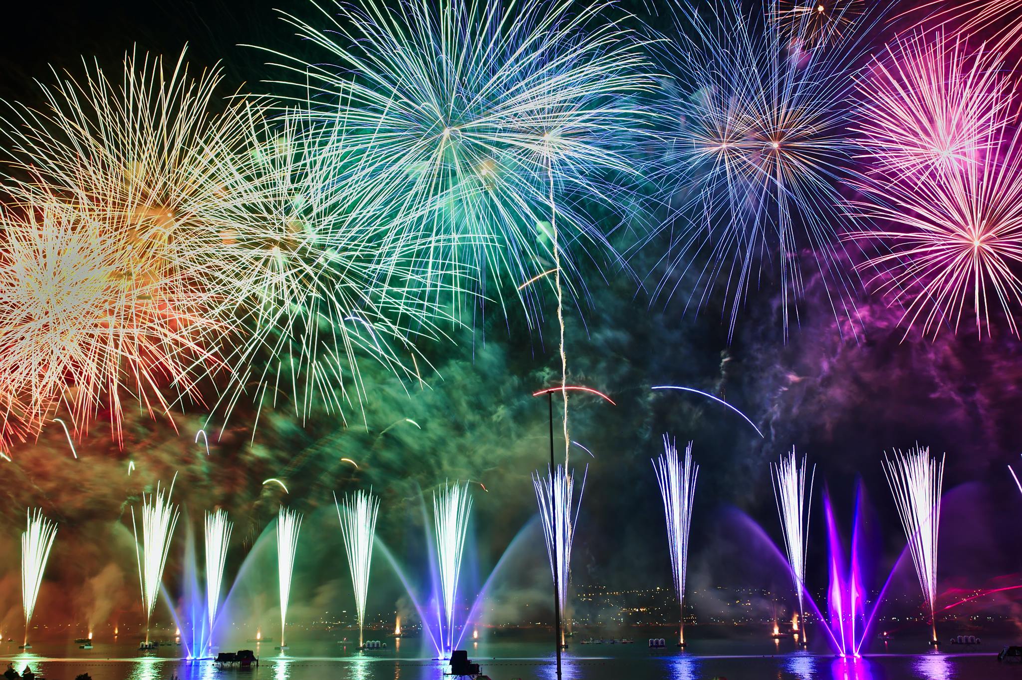 Nicolas Tissot Rainbow Fireworks Unsplash