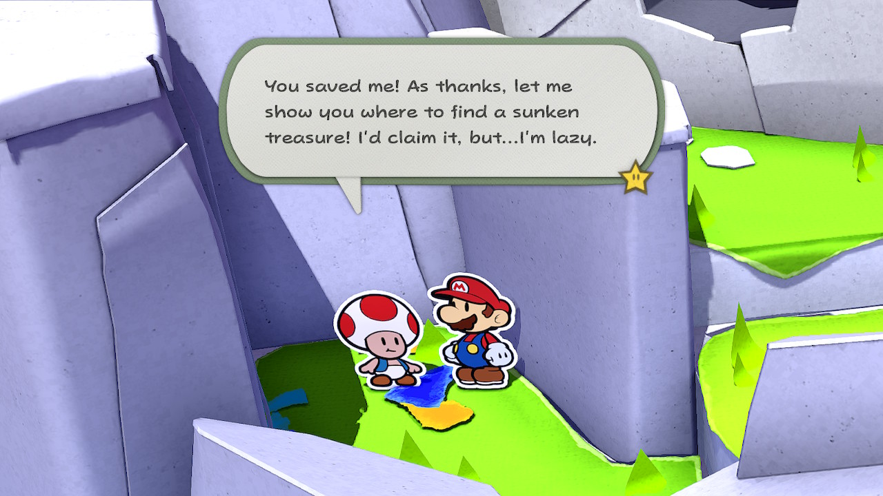 Paper Mario All Toads Bonehead Island