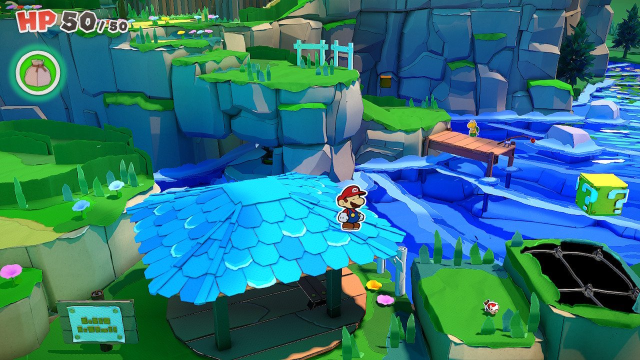 Paper Mario All Toads Overlook Mountain