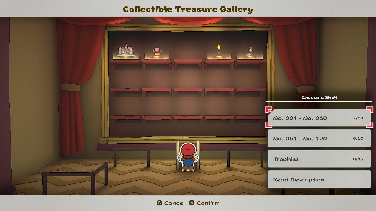 Paper Mario The Origami King Collectible Museum