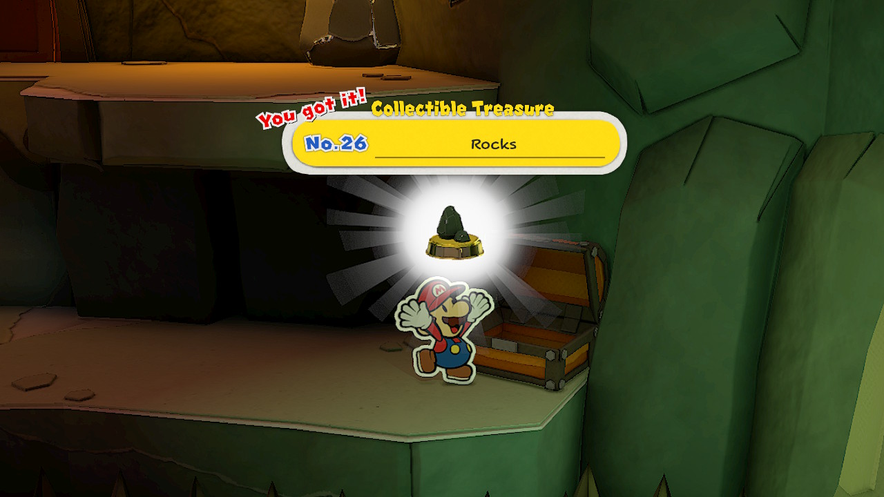 Paper Mario The Origami King Earth Vellumental Temple Collectible