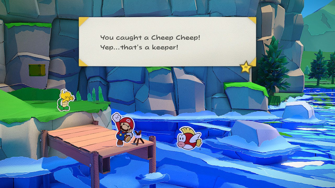 Paper Mario The Origami King - A not so Legendary Cheep Cheep