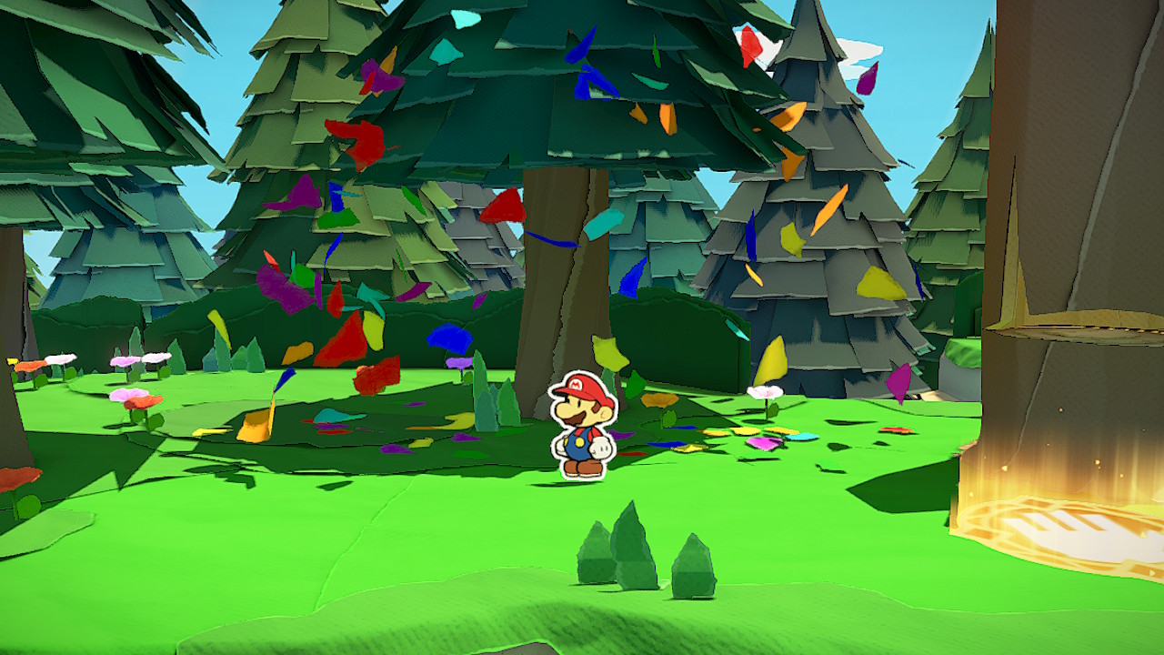 Paper Mario The Origami King Whispering Wood